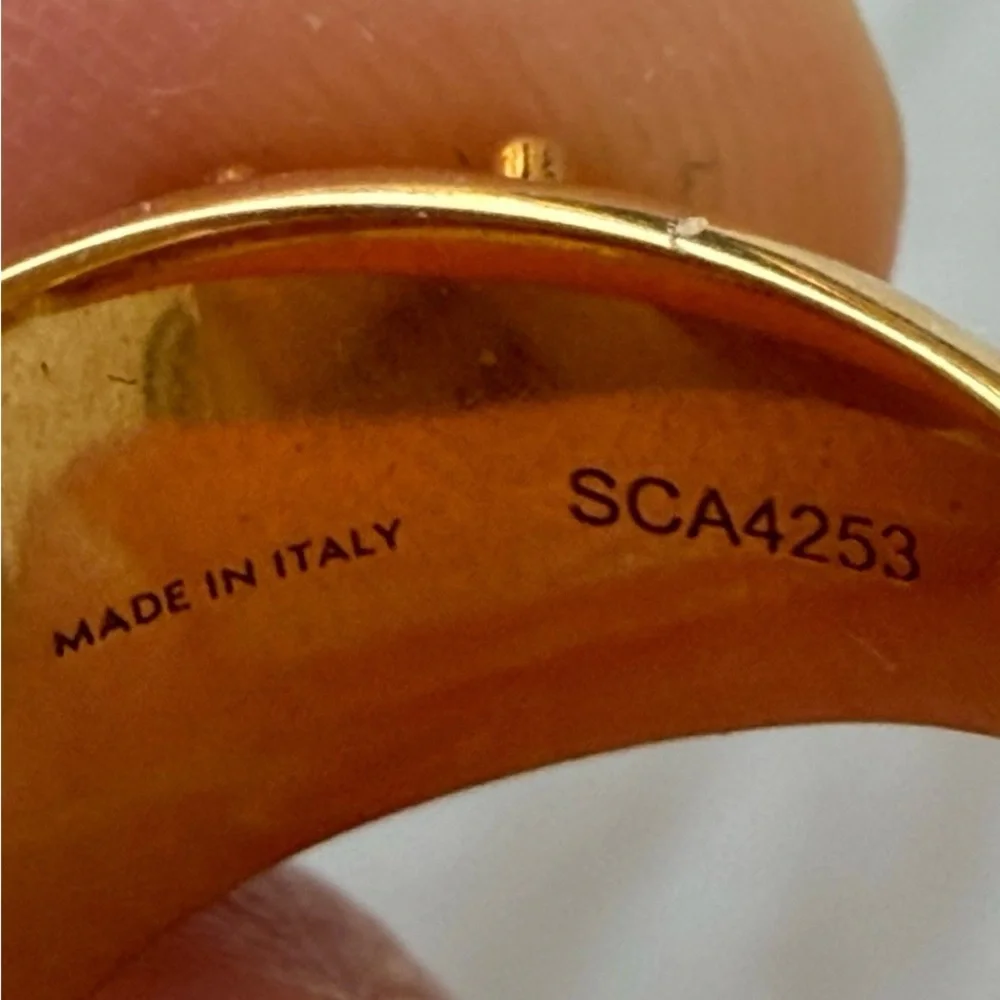 Celine Triomphe Hoop Earrings - Picture 6 of 6